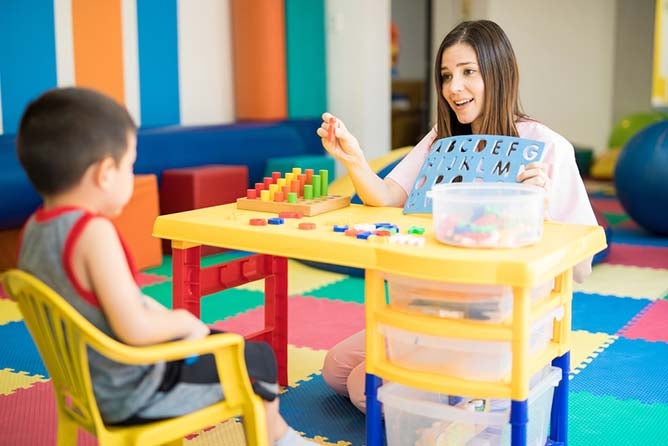 What are the study materials of special education teacher courses?
